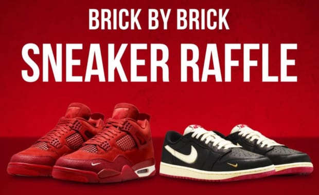 Nigel Sylvester is Raffling Off Pairs of the Brick by Brick 4 and Better With Time 1s for $1