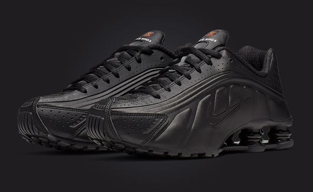The Nike Shox R4 Triple Black Releases April 2024