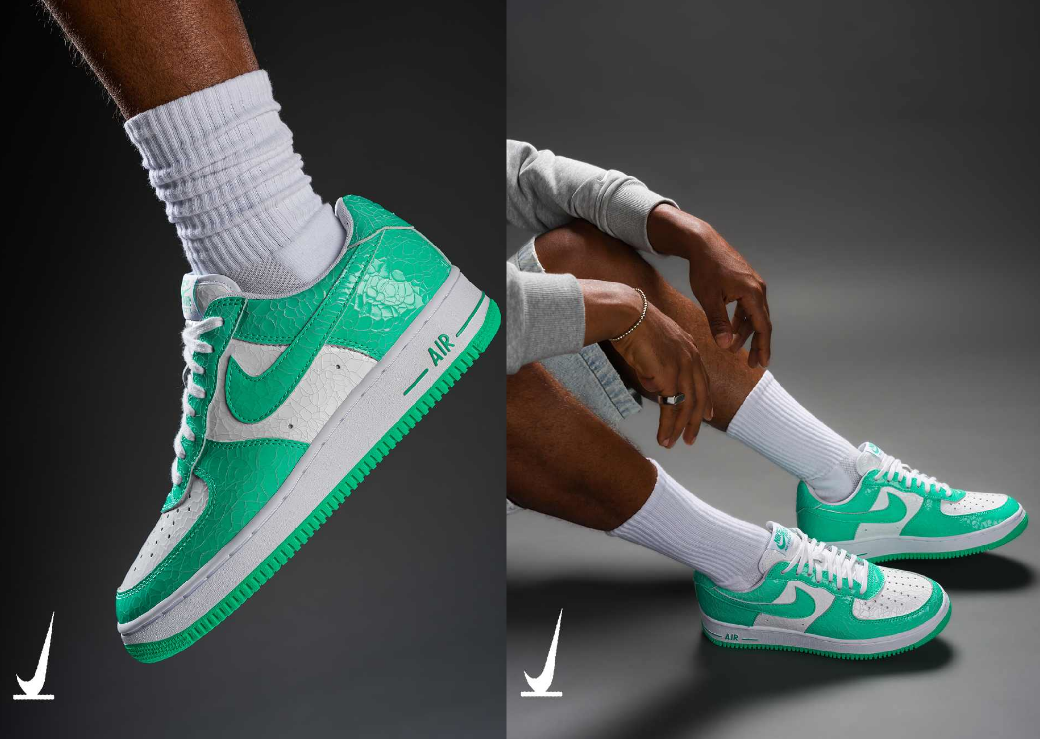 Nike Air Force 1 Low '01 Cracked Leather Pack