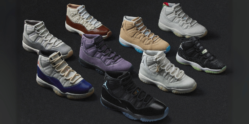 Nine Air Jordan 11 Colorways Launching Soon