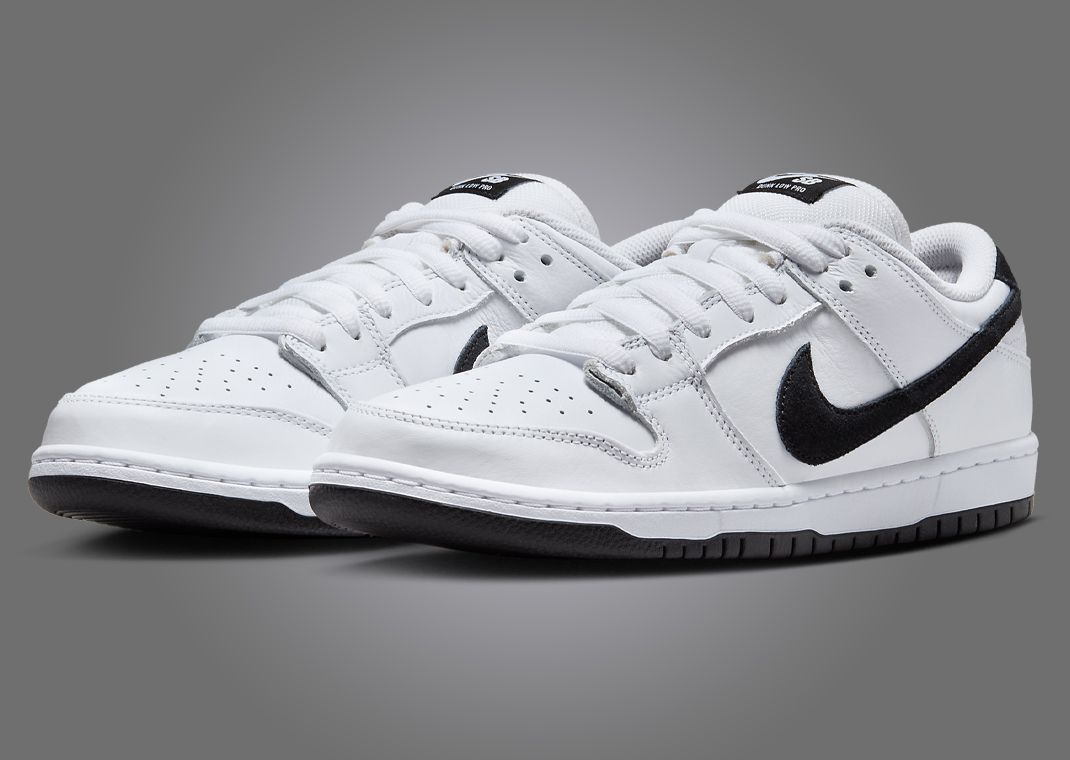 Nike SB Dunk Low White Black