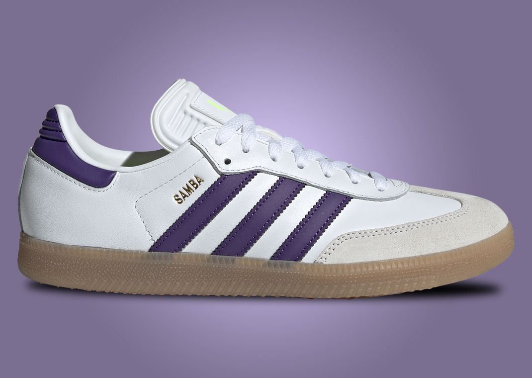 Lionel Messi x adidas Samba Unity Purple Lateral