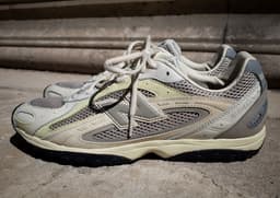 AURALEE x New Balance 204L Grey Lateral