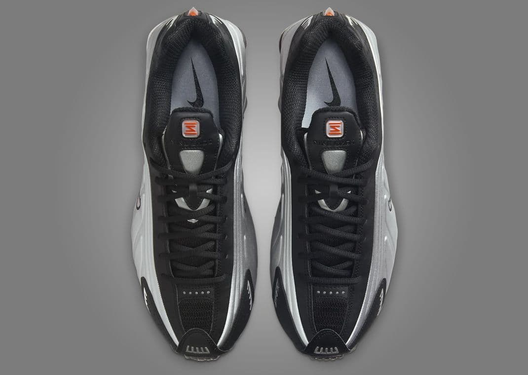 The OG Nike Shox R4 Black Metallic Silver Max Orange Releases December 2024