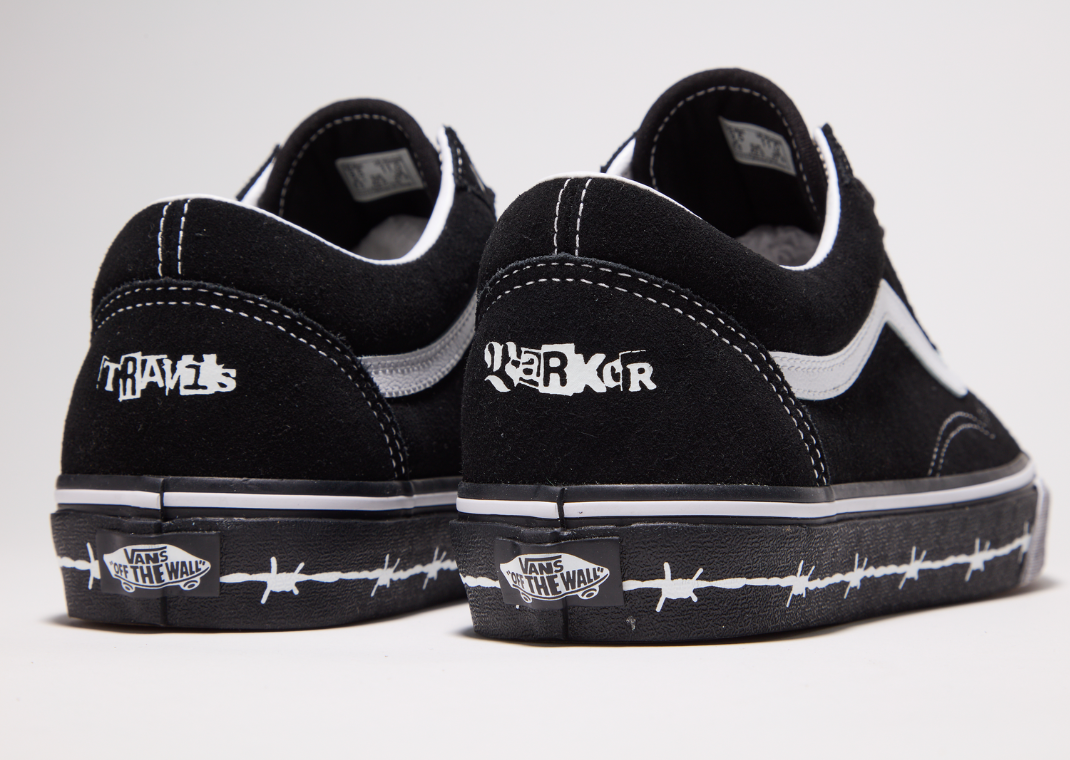 Travis Barker x Vans - Back Angle