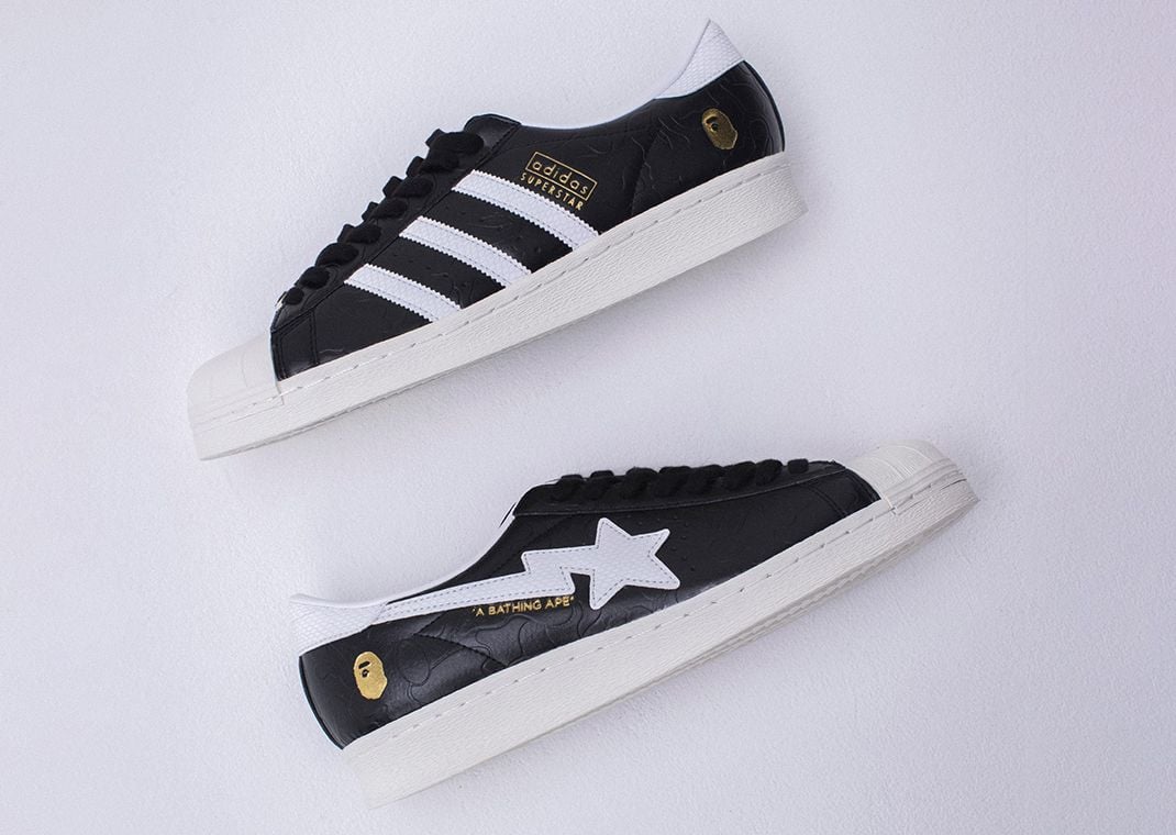 atmos x BAPE x adidas Superstar