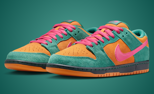 Official Look at the Nike SB Dunk Low Green Noise Watermelon