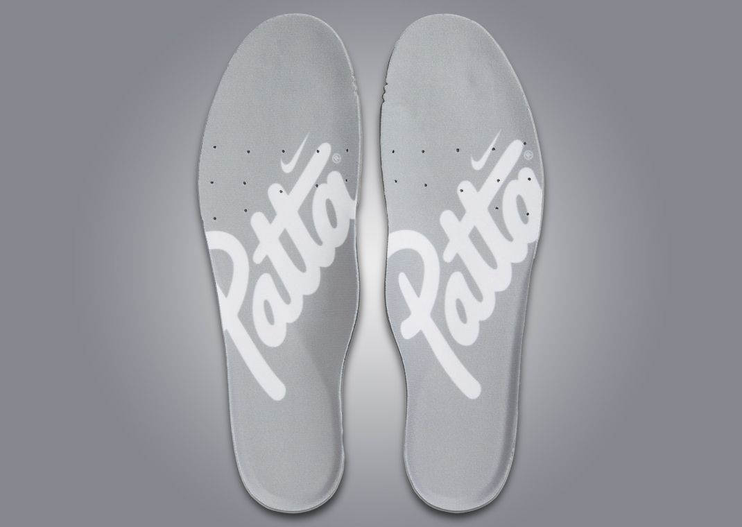 Patta x Nike Air Max 90 Waves Particle Grey Coconut Milk Insole
