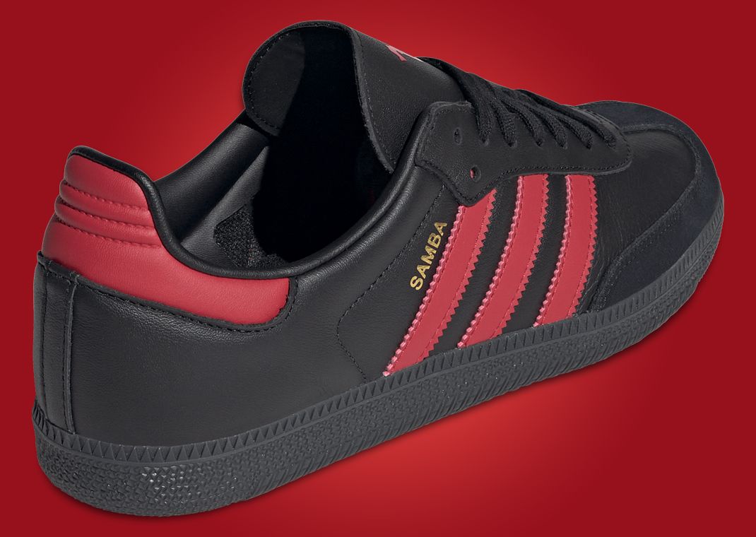 adidas Samba Manchester United Heel Angle