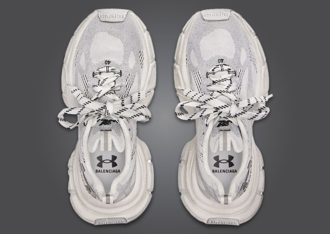Balenciaga x Under Armour 3XL Knit White Top