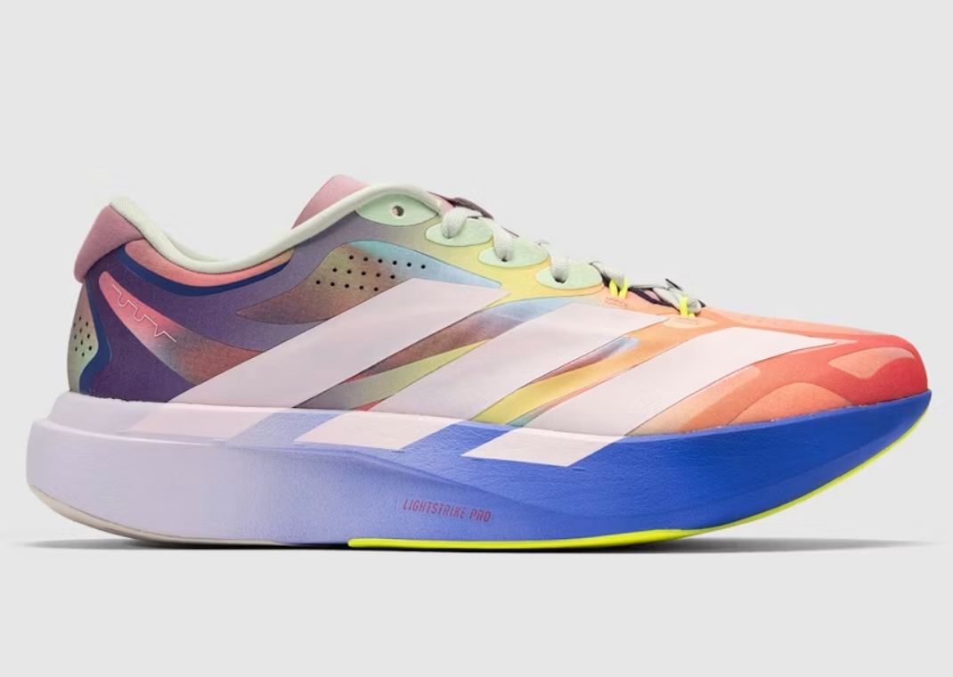 The Whitaker Group x adidas Adizero Evo SL Exo Neon Lights Multi - Lateral