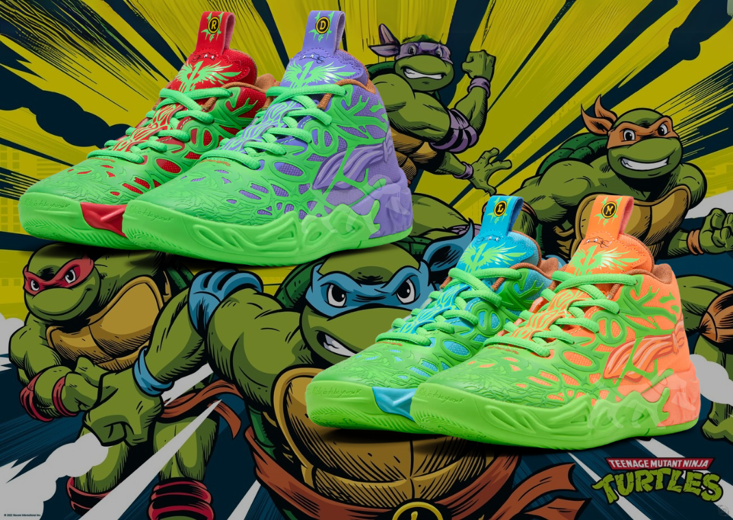 Teenage Mutant Ninja Turtles x Puma MB.04 Collection