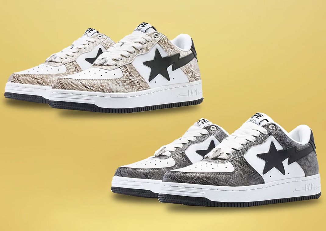A Bathing Ape BAPE STA Snakeskin Pack