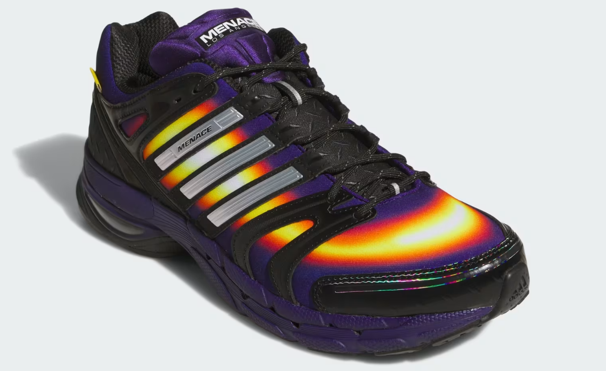 Menace and adidas Continue Collab Partnership with Purple Adistar Control 5