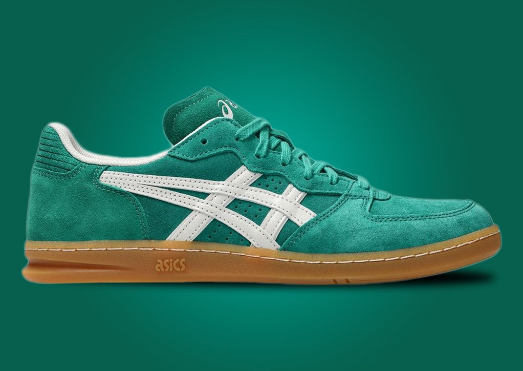 HAY x Asics Skyhand OG Green Lateral