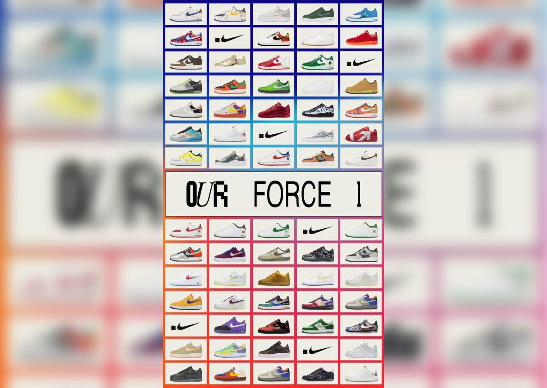 Our Force 1 Collection (Image via