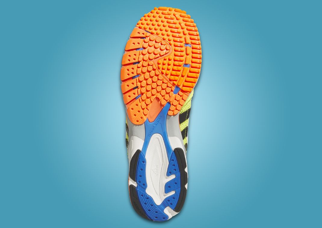 Bad Bunny x adidas Adizero SL 72 Blue Outsole