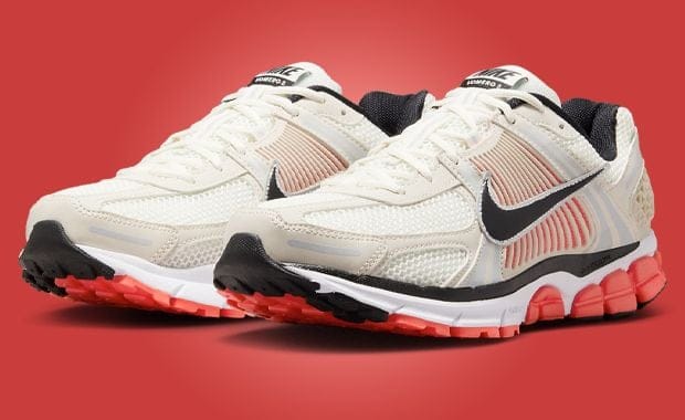 Bright Crimson Accents Spice Up the Nike Zoom Vomero 5