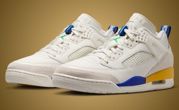 Jordan Brand’s Brazil Connection Continues with a Sail, Yellow, Green, and Blue Spizike Low