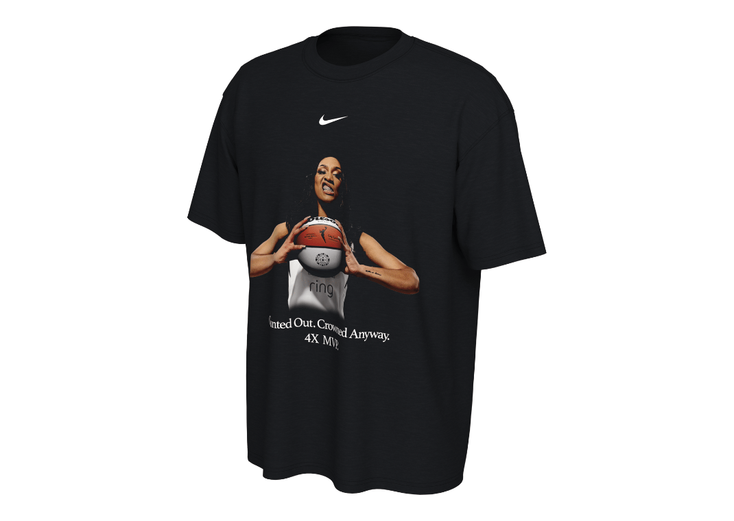 A'ja Wilson Nike WNBA 2025 Most Valuable Player T-Shirt