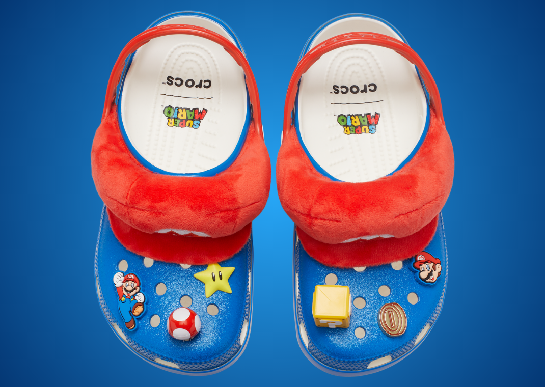 Nintendo x Crocs Classic Clog Mario - Top