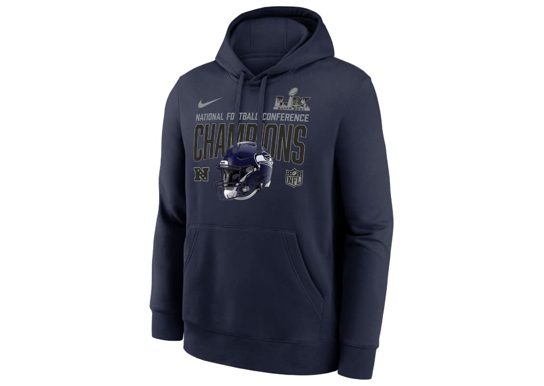 Seattle Seahawks 2026 NFC Champions Glory Shield Hoodie