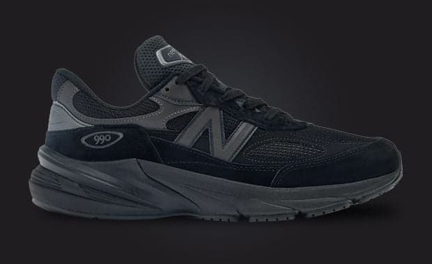 New Balance 990v6 Made in USA Triple Black