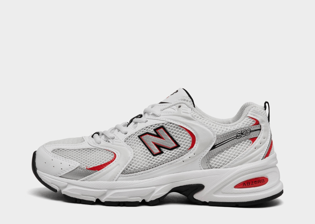 New Balance 530 White Blast Red (W)