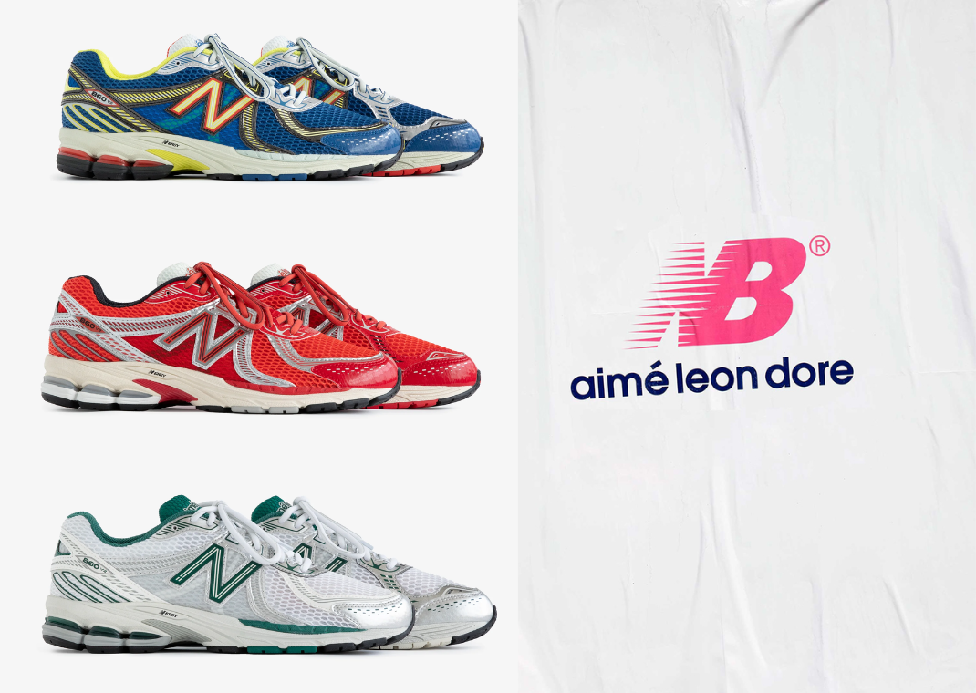 Aime Leon Dore x New Balance 860v2 Spring 2025 Pack