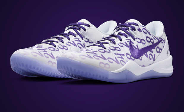 Kobe white purple best sale