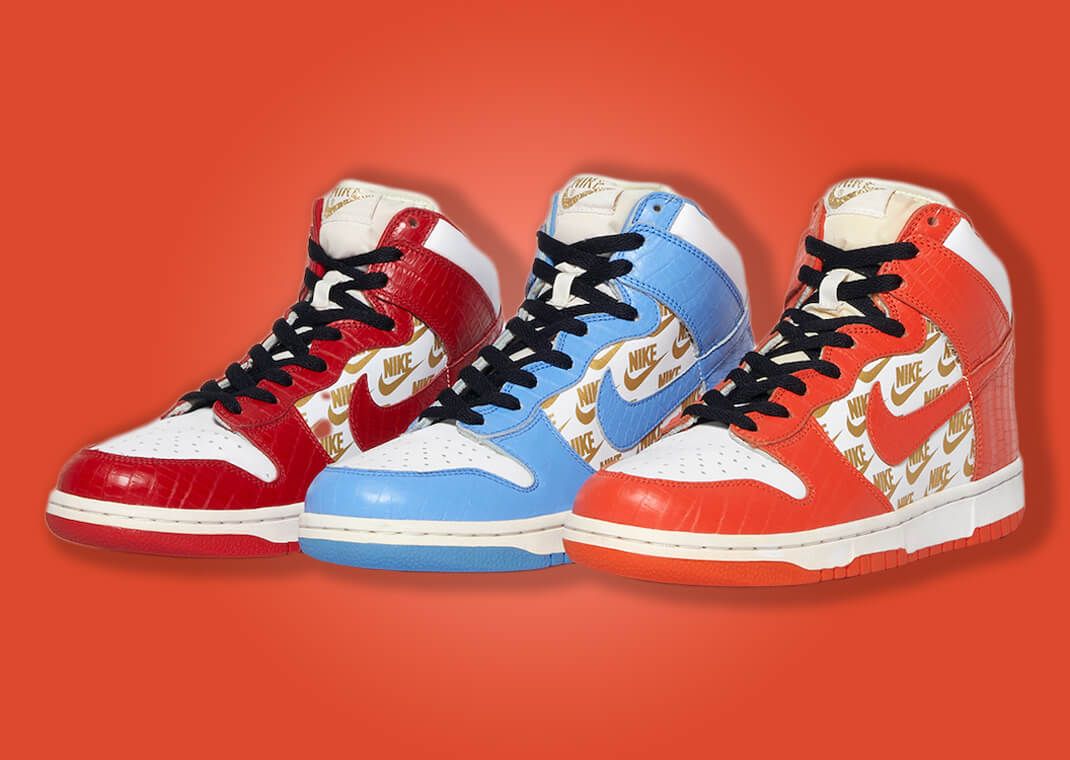 Supreme x Nike SB Dunk High Sample Set