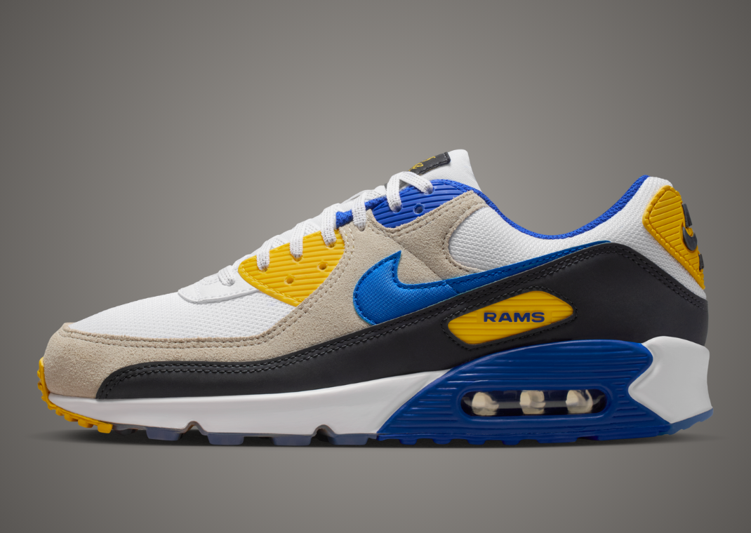 NFL x Nike Air Max 90 Rams Lateral