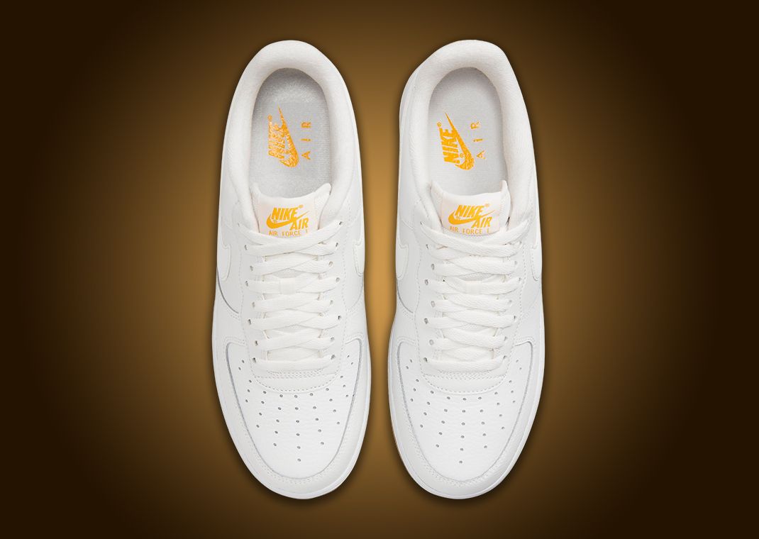 nike air force 1 yellow sole