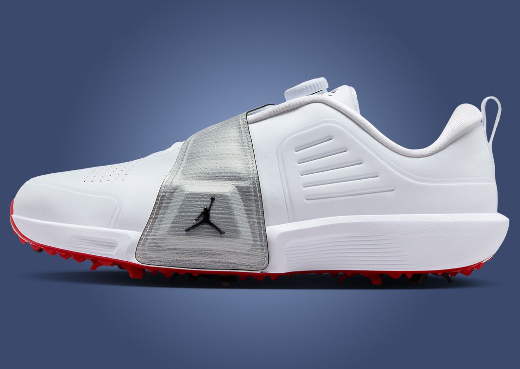 Jordan Air Rev White Metallic Silver Lateral