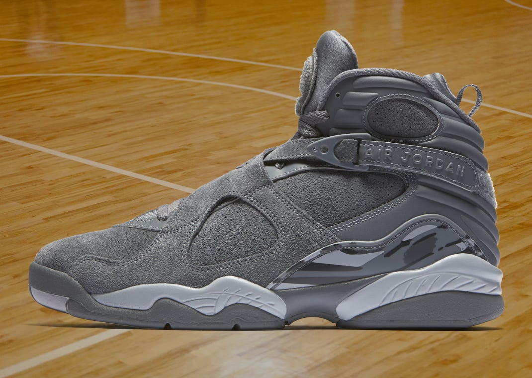 Air Jordan 8 Cool Grey