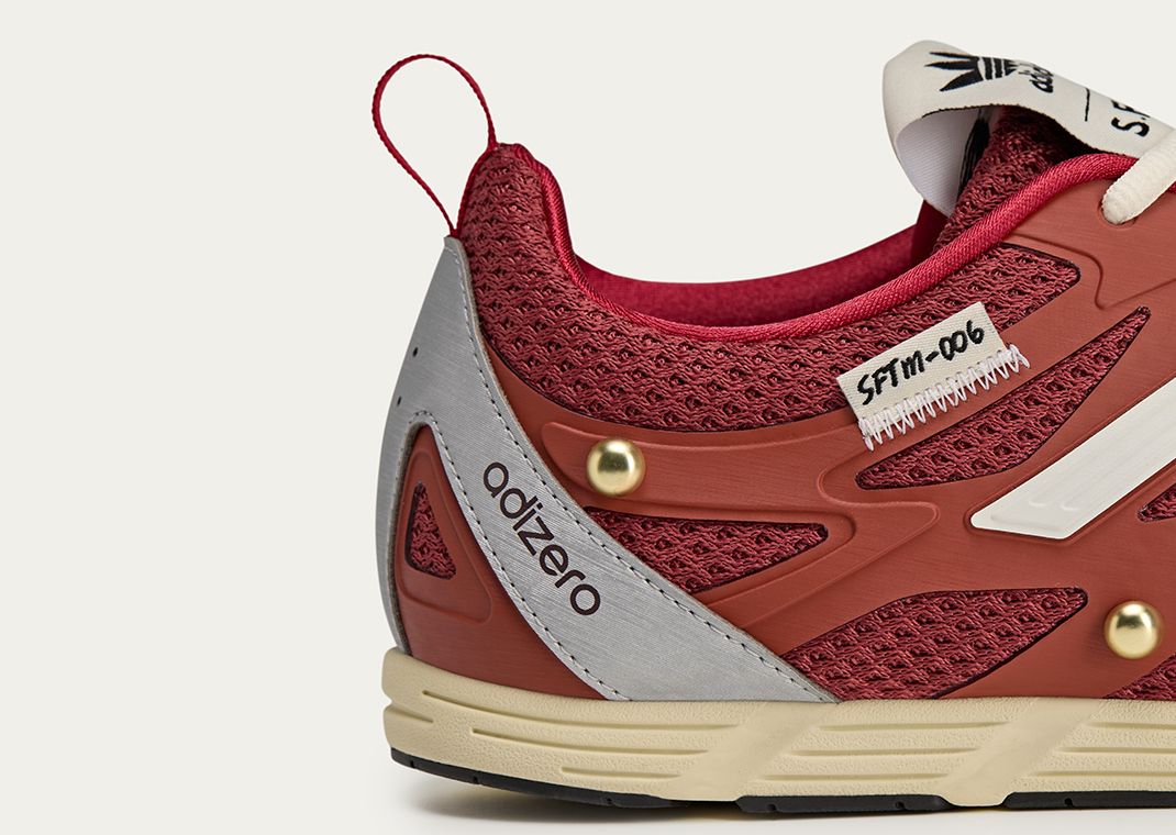 SFTM x adidas adizero PR Red (W) Detail
