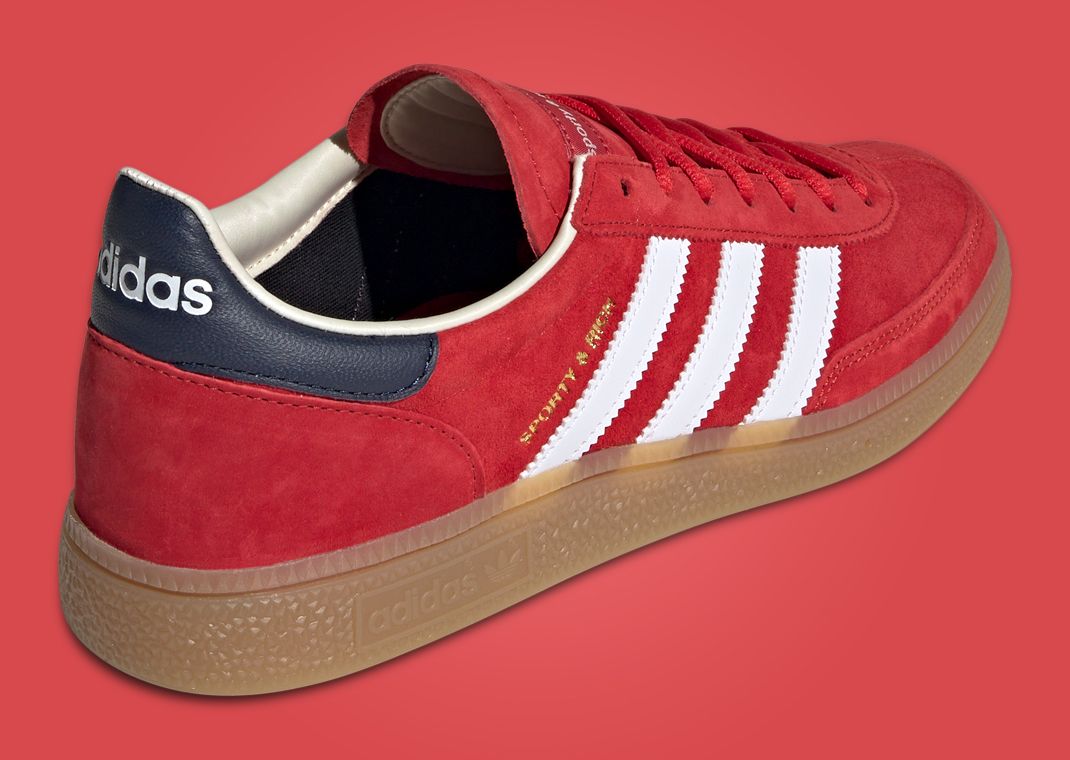 Sporty & Rich x adidas Handball Spezial USA Heel Angle