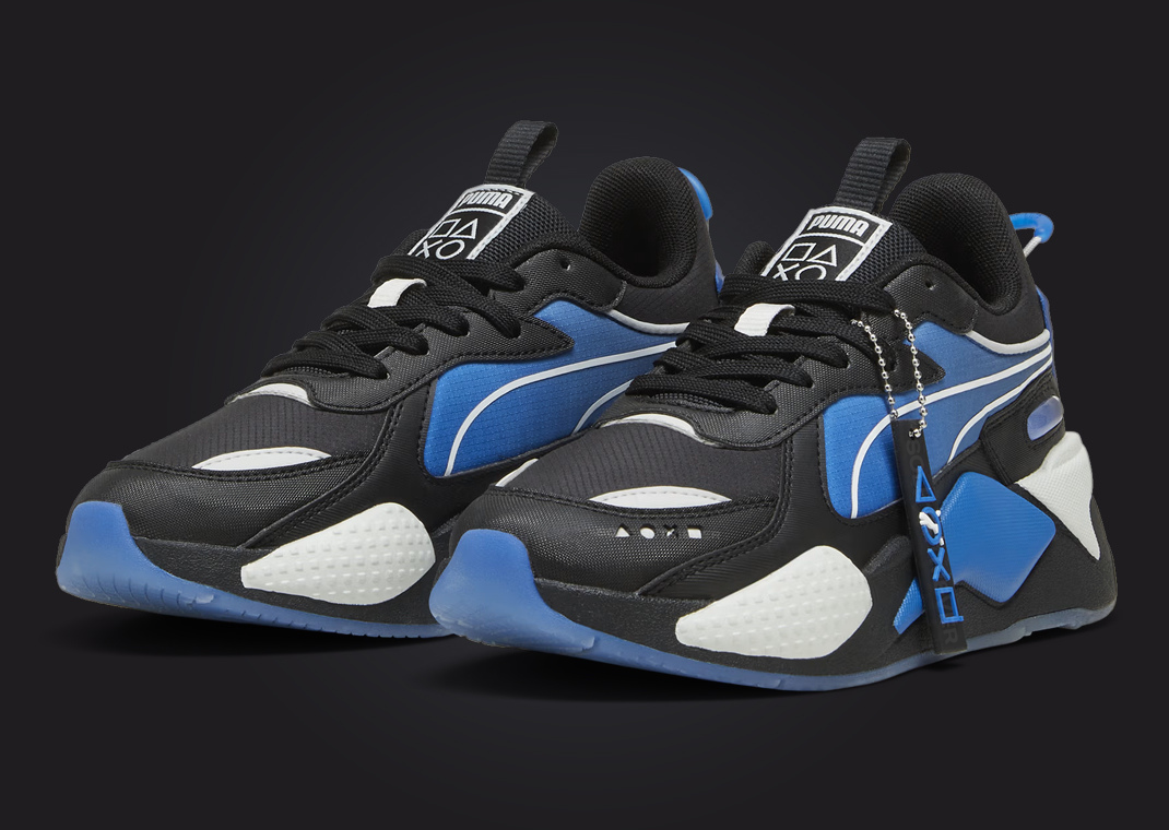 PlayStation x Puma RS-X Black Angle
