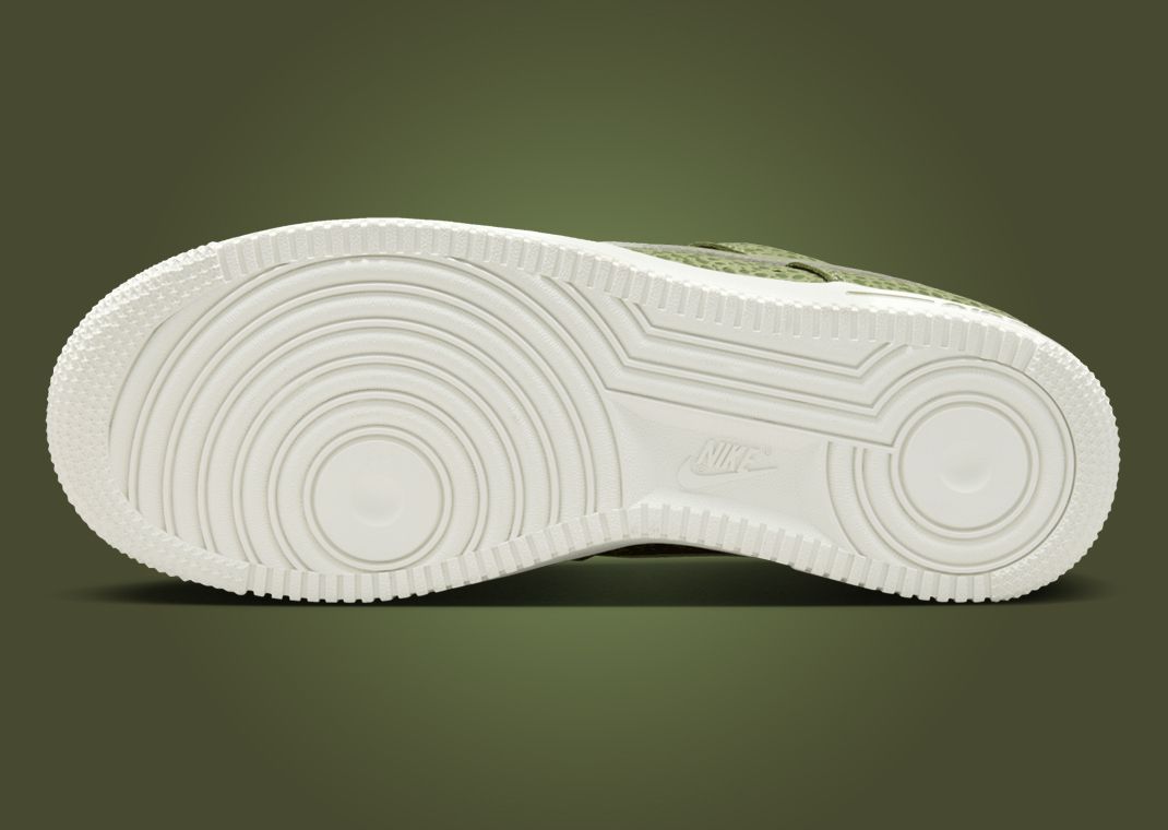 Nike Air Force 1 Low Safari Oil Green (W) Outsole