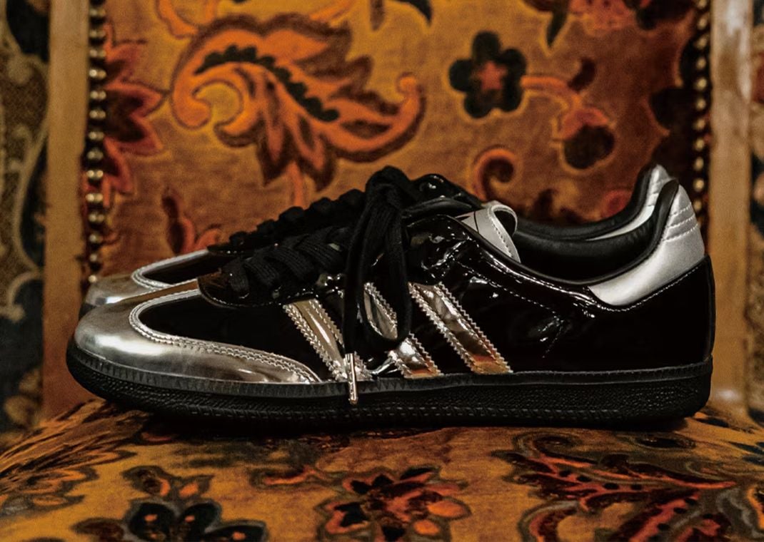 atmos x adidas Samba Tuxedo