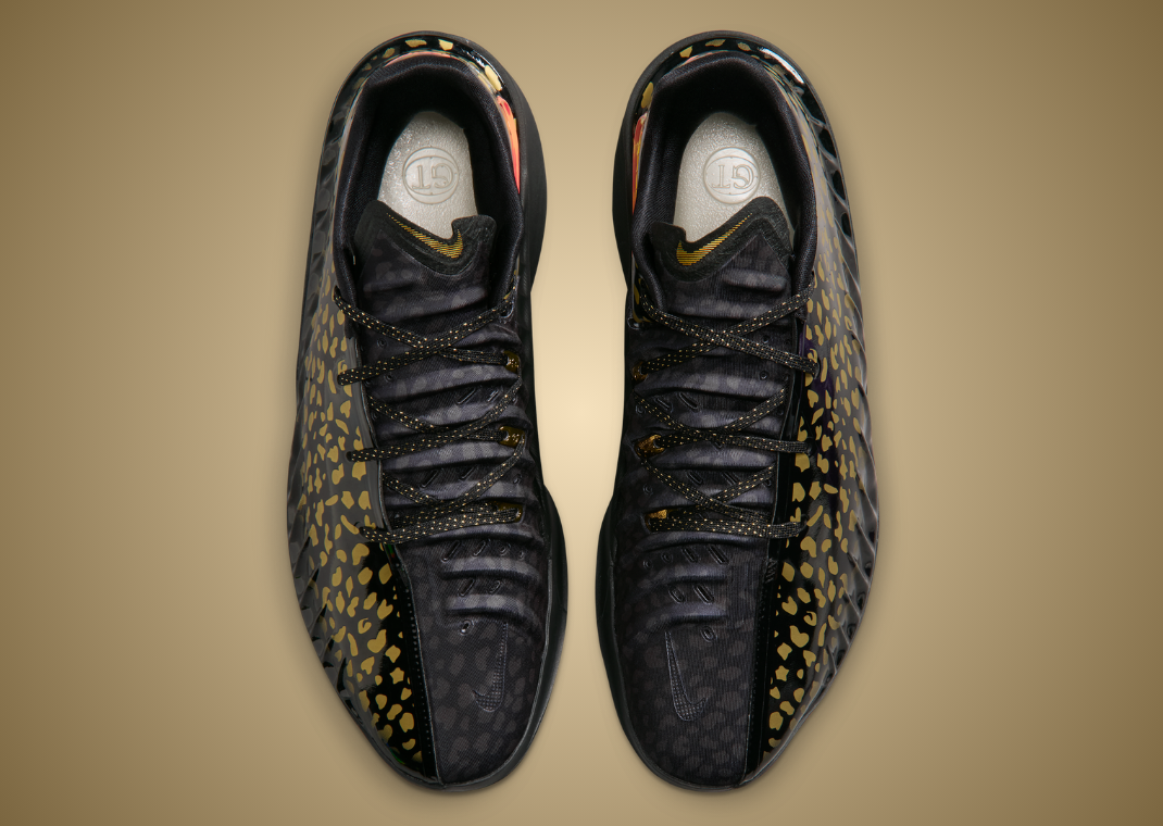 Victor Wembanyama x Nike GT Cut 4 Gold Panther PE - Top