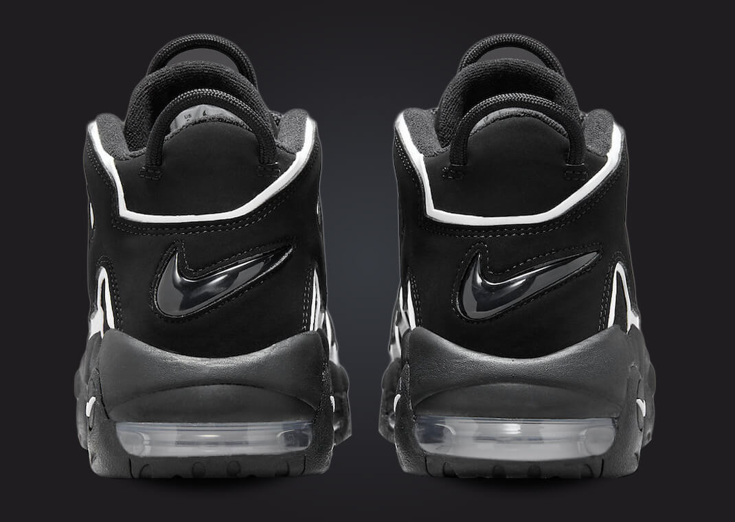 人気話題！Nike Air More Uptempo Black White NIKE AIR MORE UPTEMPO “BLACK WHITE