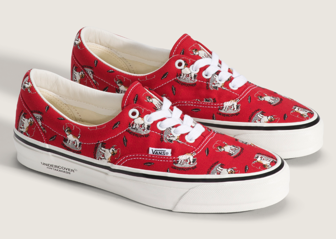 Undercover x Vans Era 95 Dog Red - Angle