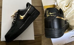 Victor Solomon’s Nike Collab Adds a Black and Gold Air Force 1