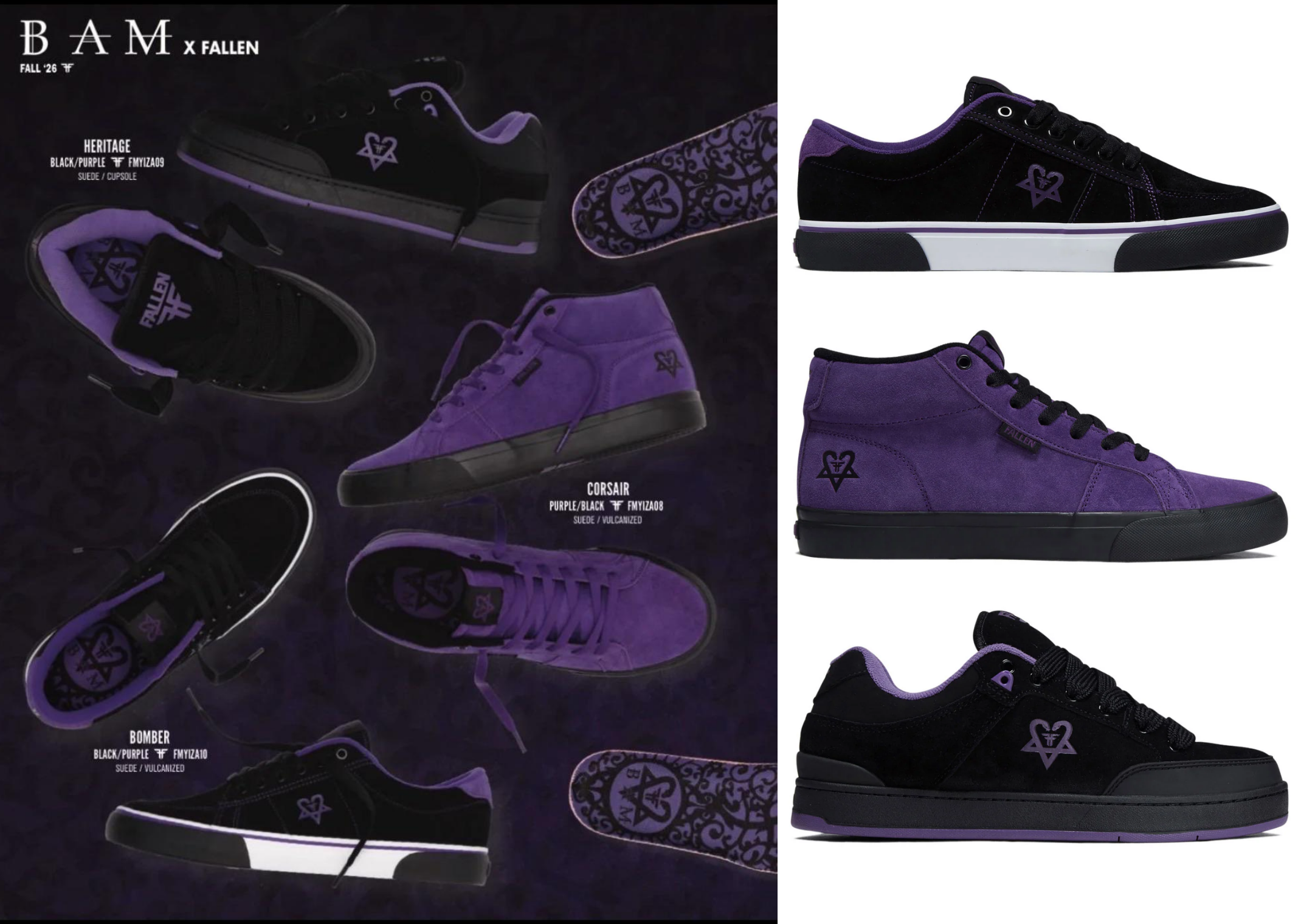 Bam Margera x Fallen Footwear