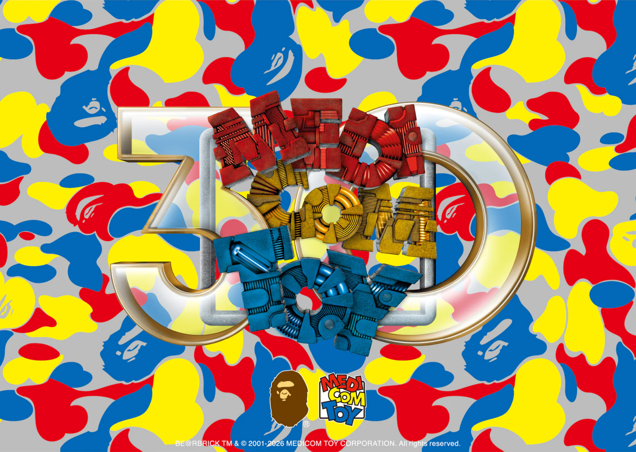 Medicom x A Bathing Ape Collection