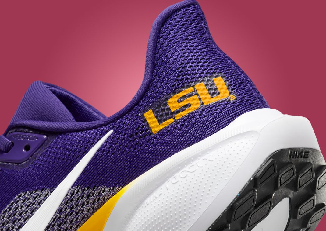 NCAA x Nike Pegasus 41 LSU Detail