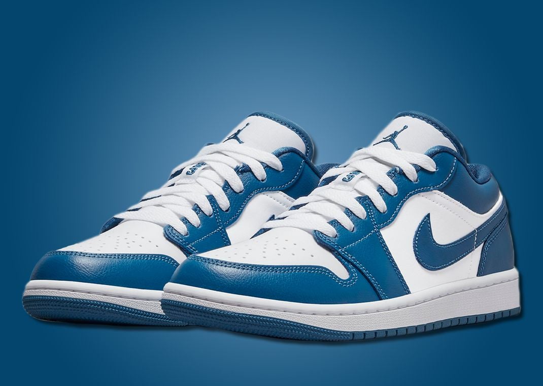 Air Jordan 1 Low "Dark Marina Blue" (W)