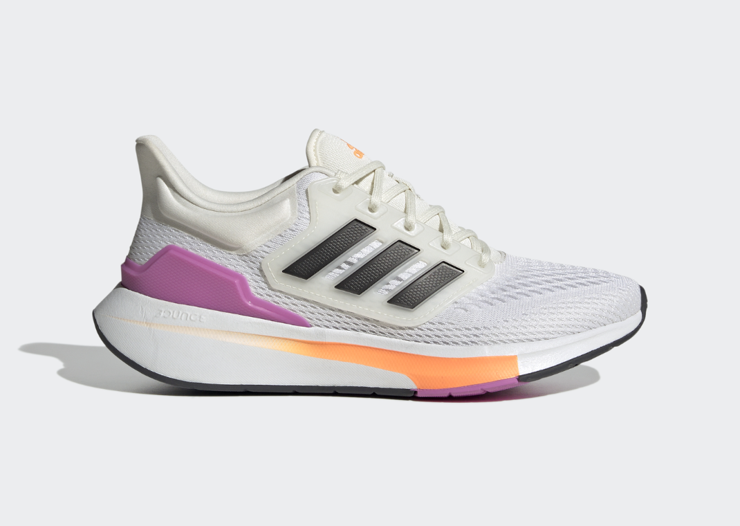 adidas EQ21 Run White Pulse Lilac Lateral