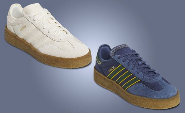 The CLOT x adidas Gazelle Silk Pack Releases April 2025